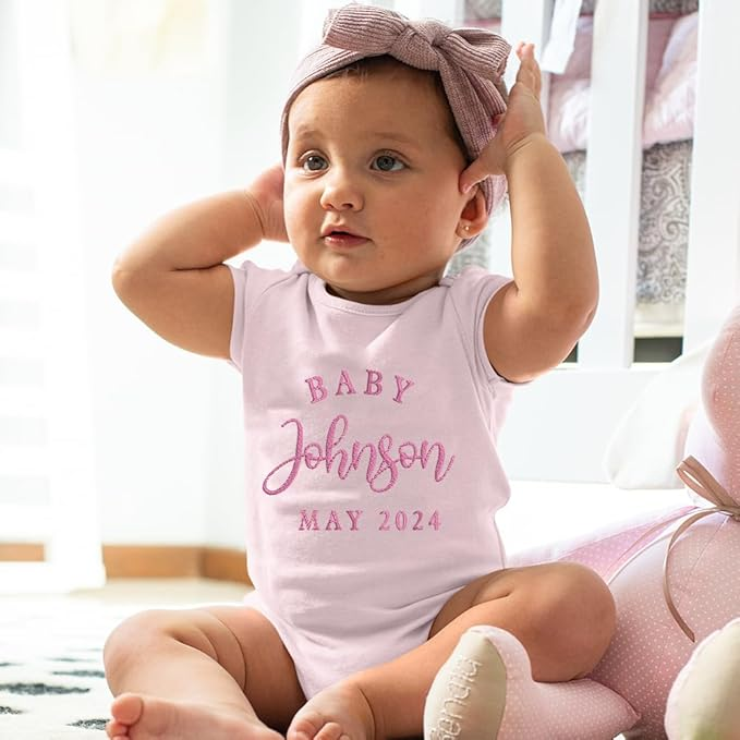 14 Adorable Personalized Baby Clothes That’ll Make You Smile (Amazon links)